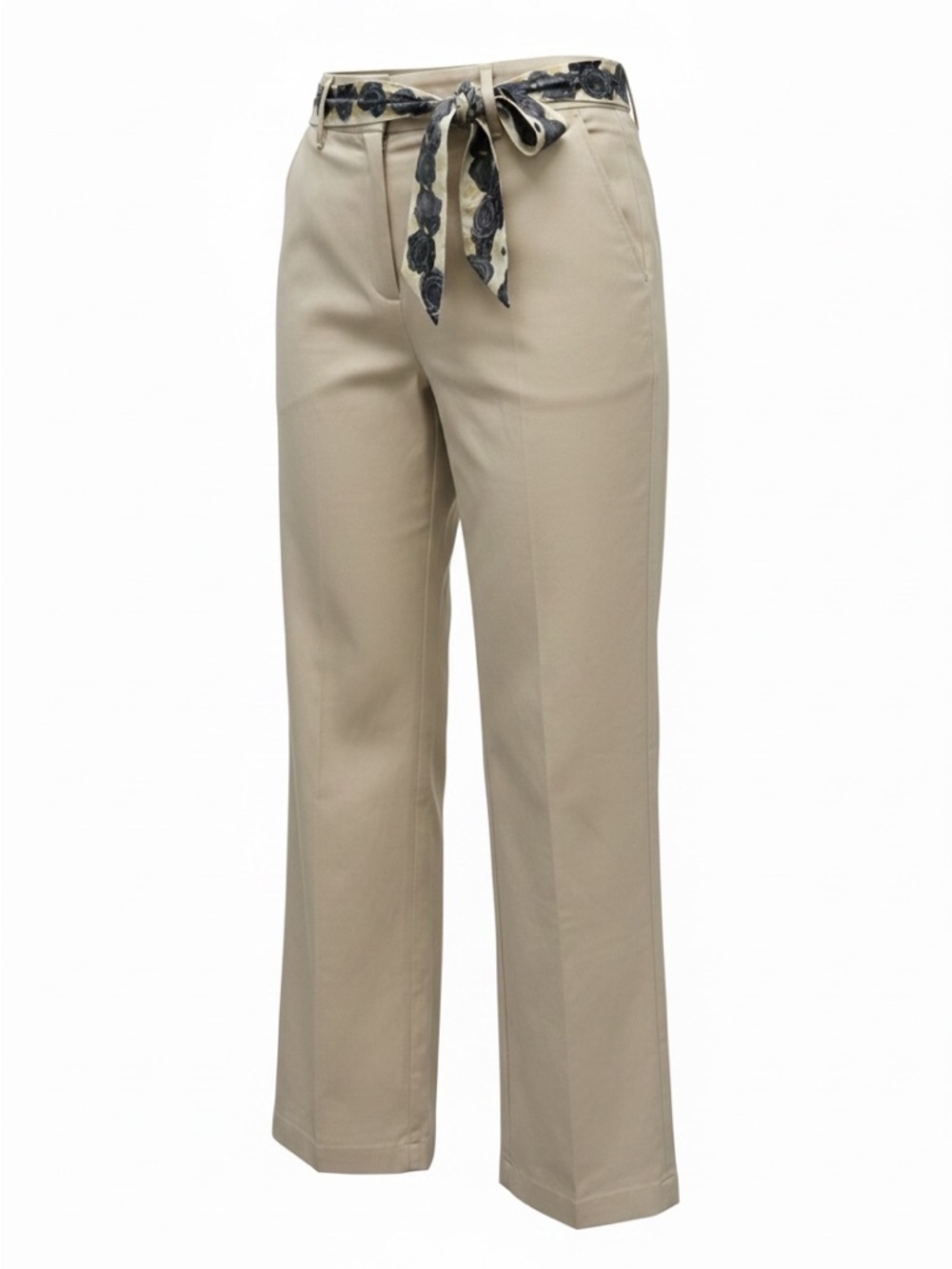 Faconnable Cotton Pants - Classic Straight  Trouser Fit
